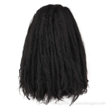 Wholesale 18" afro kinky marley braid hair extension